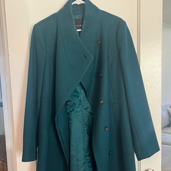 Beautiful teal Talbot's pea coat - Picture 8 of 10